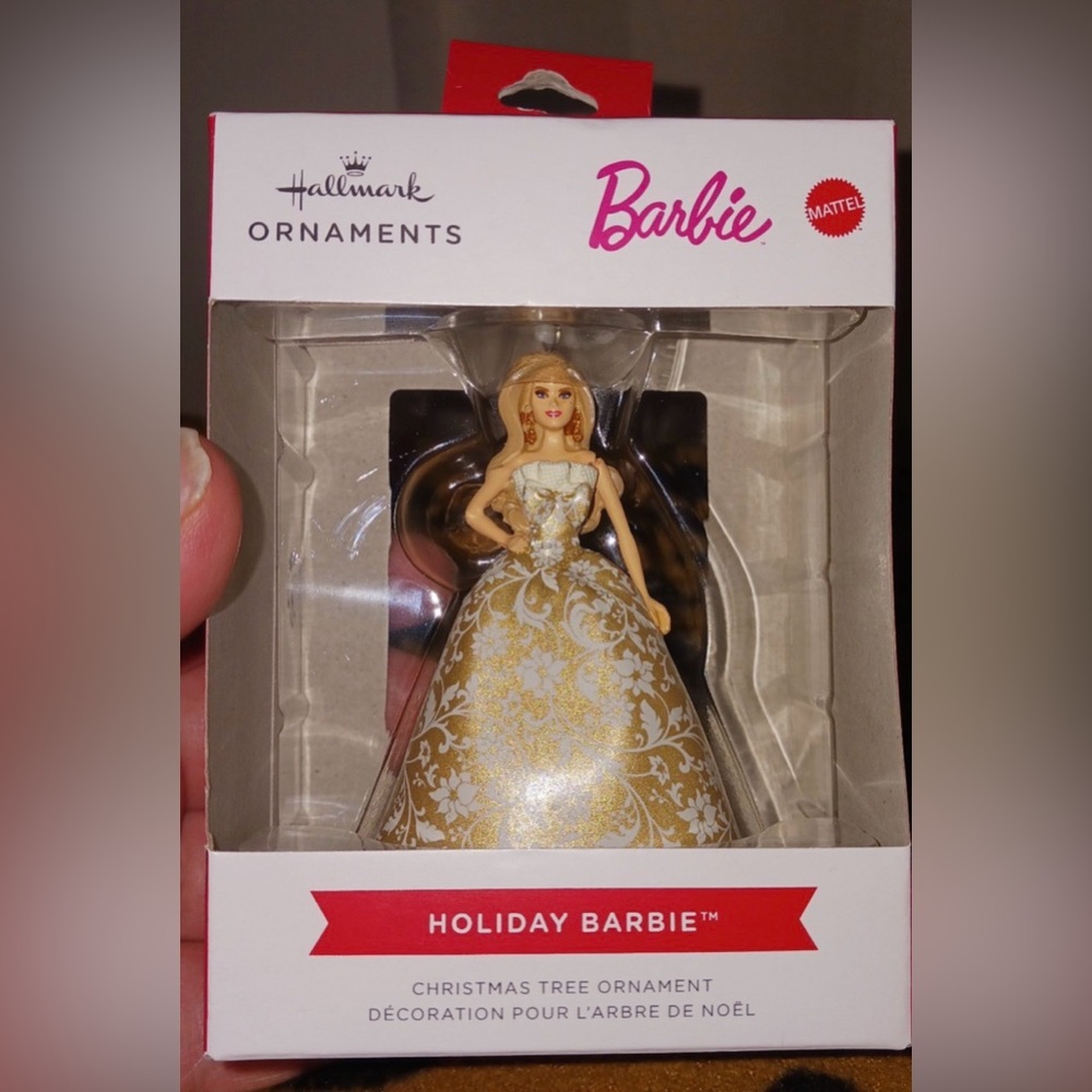 2025 Hallmark Barbie Holiday Ornament NIB